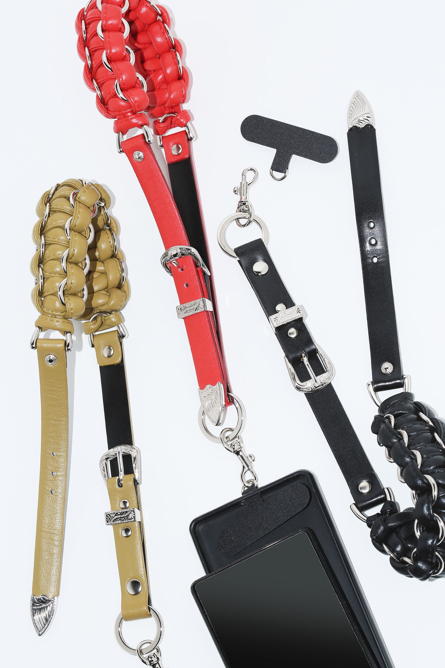 TOGA Leather braid phone handle strap TZ252-AK913
