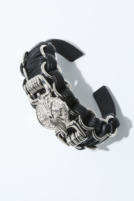 TOGA Leather braid bangle TZ252-AK917