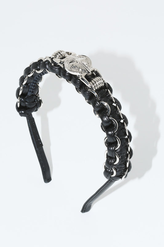 TOGA Leather braid headband TZ252-AK940