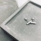 Reminder J Earrings "DELETE LOST / BE YOU" E001